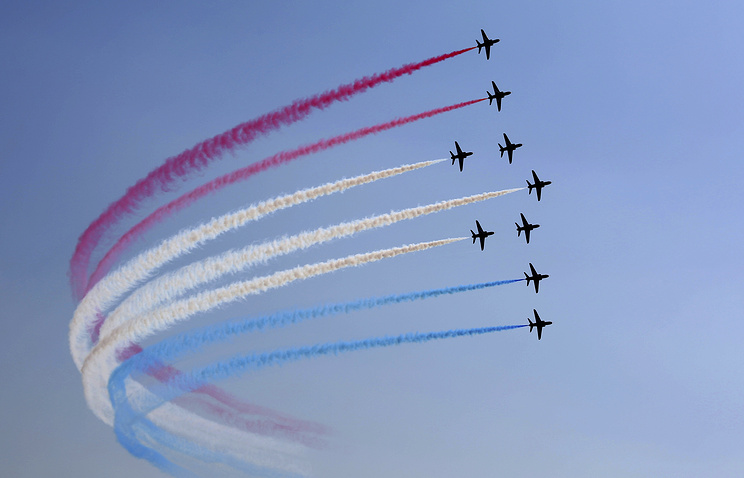 В Уэльсе потерпел крушение самолет Королевских ВВС Red Arrows
