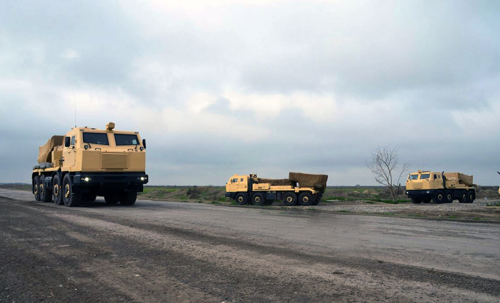 Ракетные и артиллерийские войска ВС Азербайджана выведены на огневые позиции