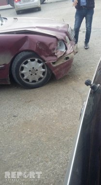 Столкновение трех автомобилей в Джалилабаде