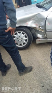 Столкновение трех автомобилей в Джалилабаде