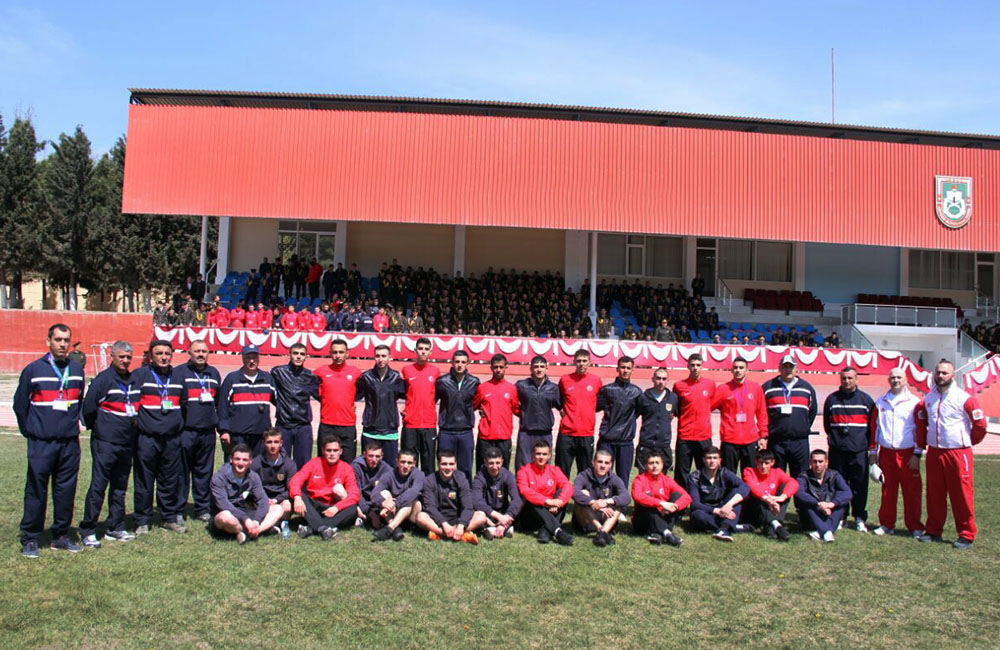 Курсанты Азербайджана, Турции и Грузии проводят соревнования