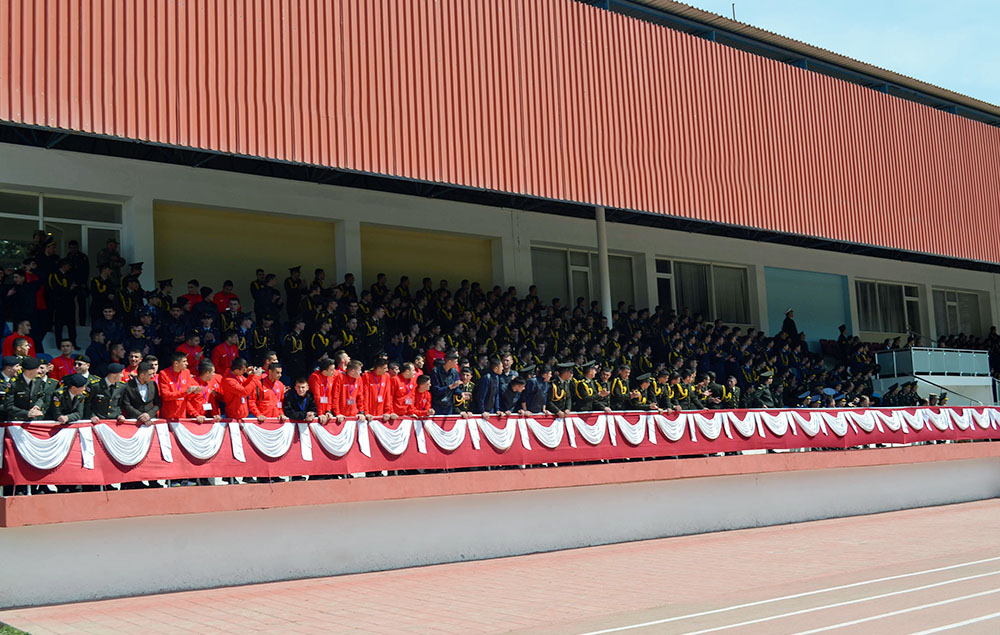 Курсанты Азербайджана, Турции и Грузии проводят соревнования