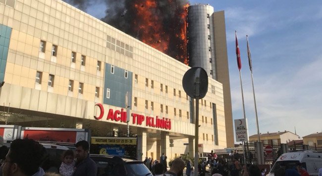 Пожар в больнице в Стамбуле локализован. ХРОНИКА