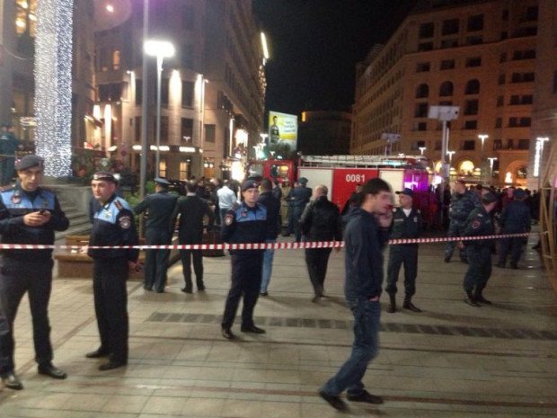 Взрыв в Ереване, есть пострадавшие