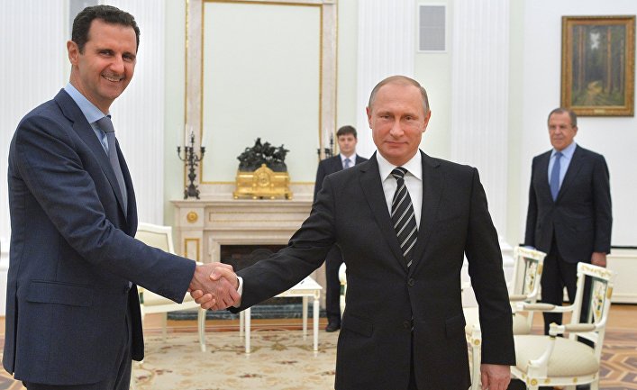 Состоялась встреча Путина с Асадом