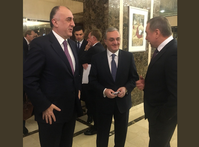 Первая встреча Мамедъярова и Мнацаканяна в Минске