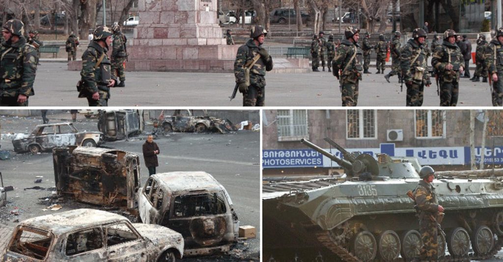 Кровь на улицах Еревана — 10 лет спустя 