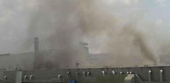 Пожар на заводе BMW, есть пострадавшие (обновлено)