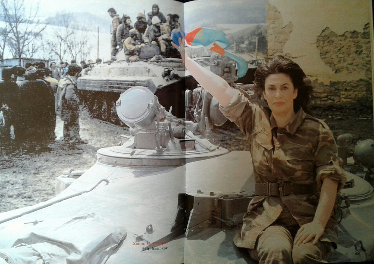 В форме и на БТРах: азербайджанские звезды провели флешмоб в соцсетях