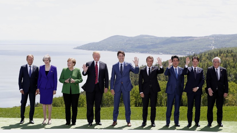 В Канаде начал свою работу саммит G7
