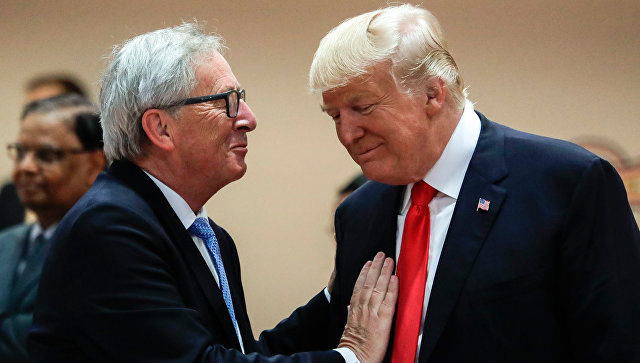 Трамп рассказал о любви между США и Евросоюзом