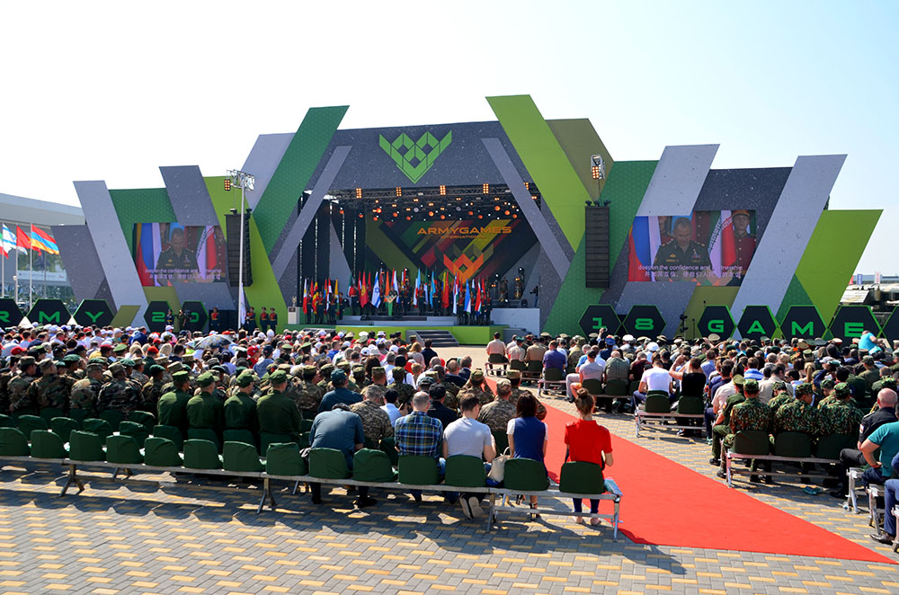 Закир Гасанов принял участие в открытии «Армейских международных игр-2018»