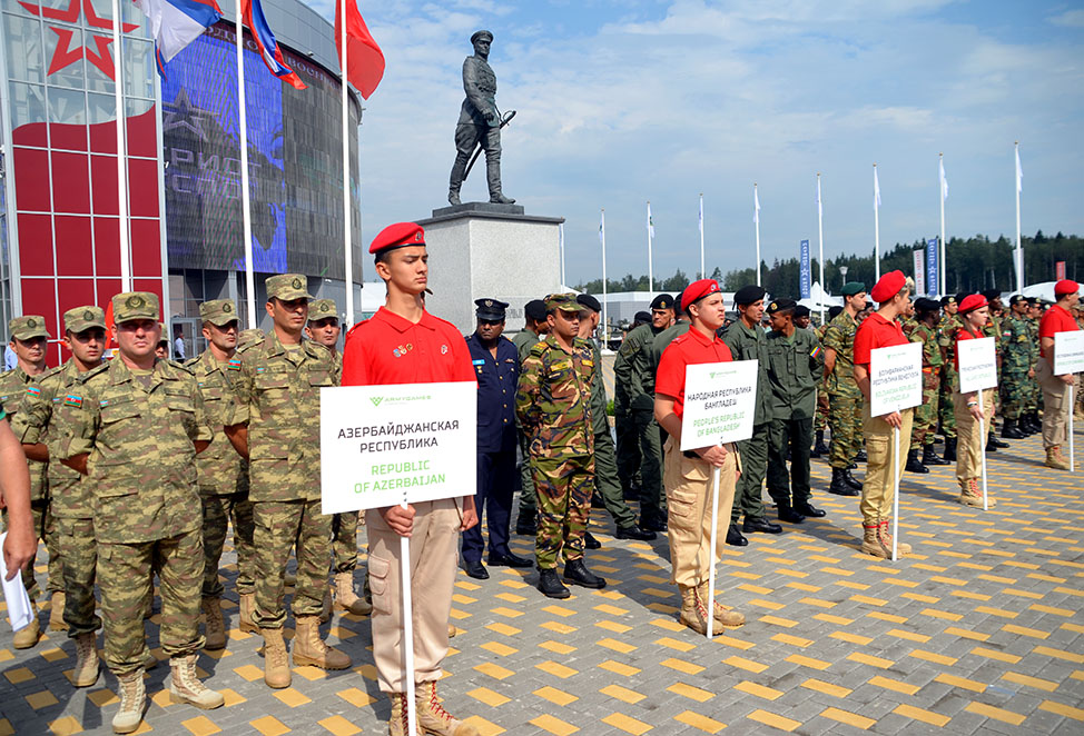 Закир Гасанов принял участие в открытии «Армейских международных игр-2018»