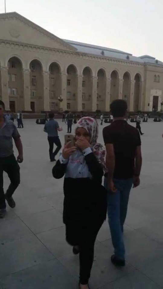 В Гяндже полиция разогнала несанкционированную акцию протеста
