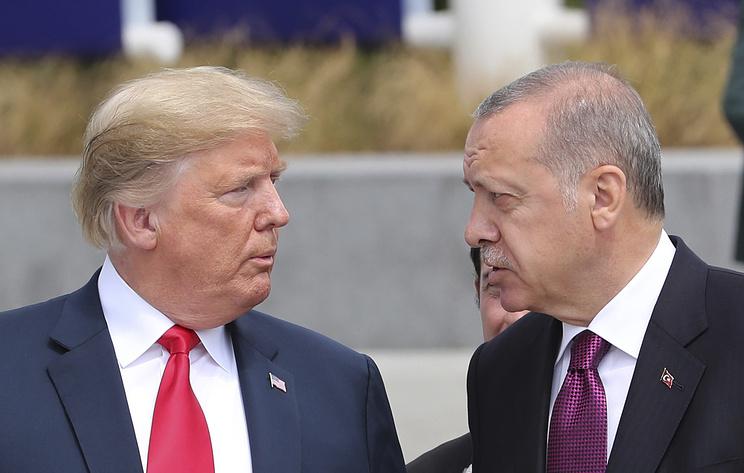 Трамп заявил, что очень разочарован в Эрдогане