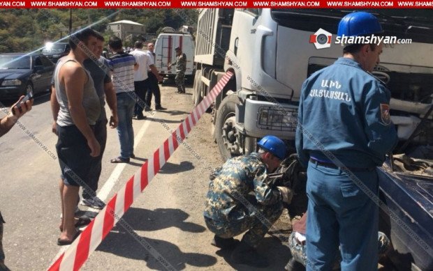 Армянский контрактник погиб в ДТП