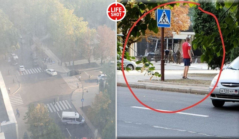При взрыве в кафе погиб лидер донецких сепаратистов