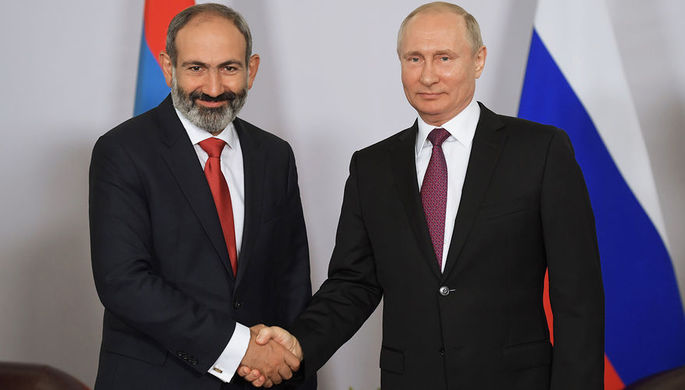 Пашинян отмечает высокий уровень отношений с Россией