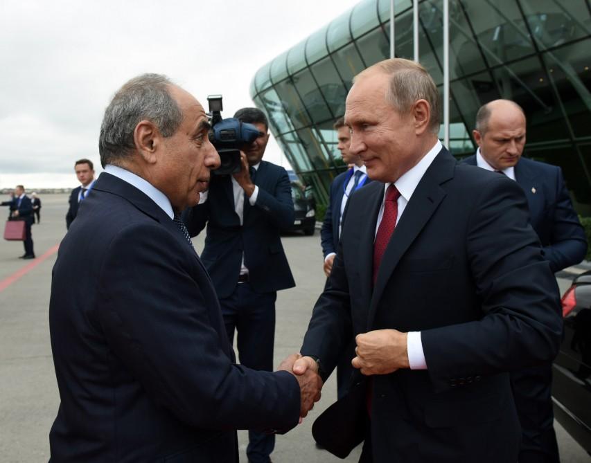 Визит Путина в Азербайджан завершился