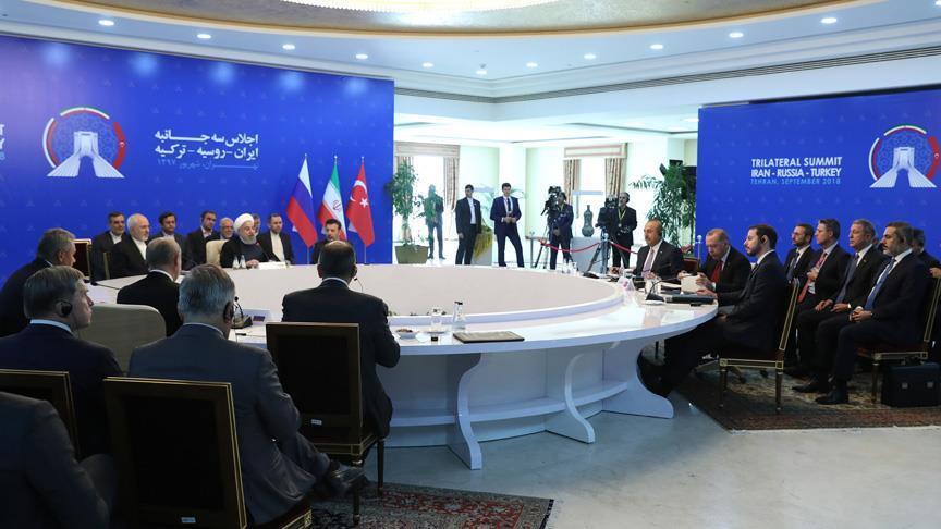 Иран по ошибке показал трансляцию закрытой встречи Путина, Эрдогана и Роухани