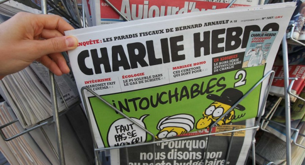Charlie Hebdo опубликовал карикатуру на Шарля Азнавура