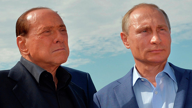Берлускони летит на день рождения к Путину