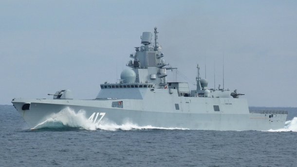 К границам Латвии приблизился российский военный корабль