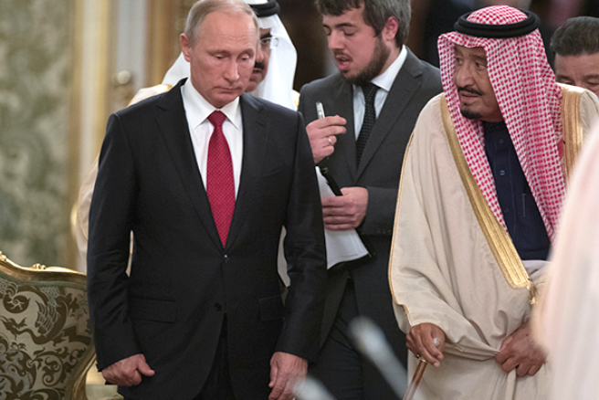 Саудовский король проинформировал Путина о расследовании убийства Хашукджи