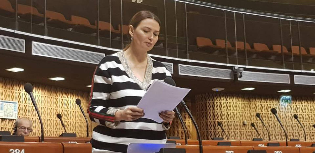 Ганира Пашаева напомнила в ПАСЕ об изгнании азербайджанцев из Армении