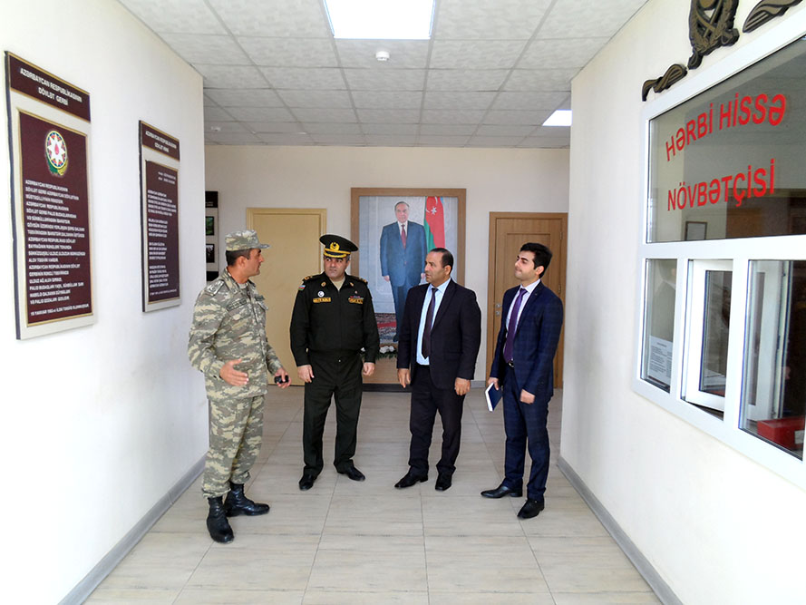 Представители аппарата омбудсмена посетили воинские части