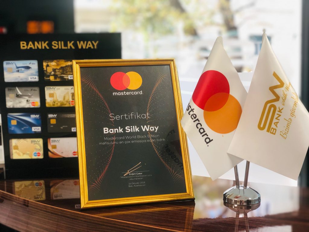 Mastercard вознаградил «Bank Silk Way»