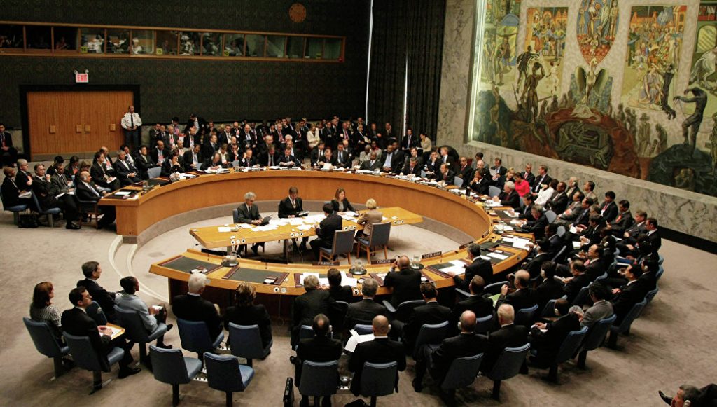 Украина требует созыва СБ ООН