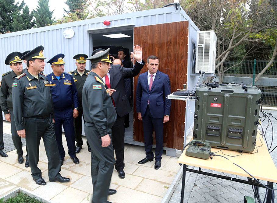 Закир Гасанов ознакомились с деятельностью Центра Управления Спутниковой Связью