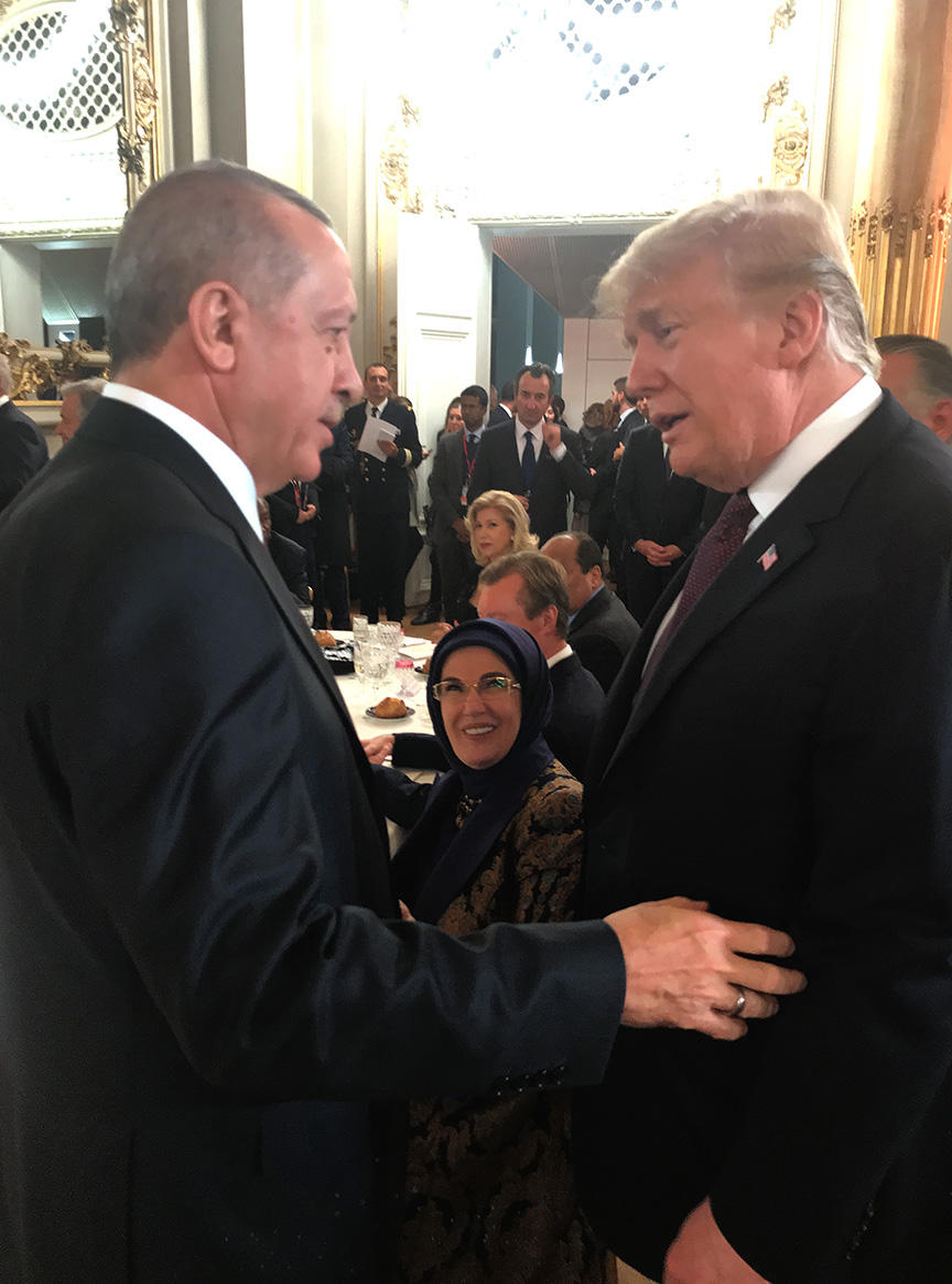 Эрдоган за ужином поговорил с Трампом об убийстве Хашукджи