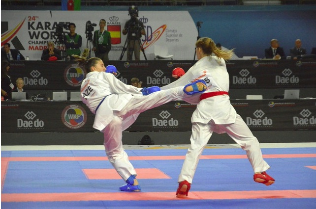 Ирина Зарецкая - чемпион мира по каратэ