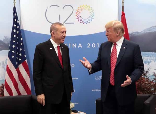 Эрдоган и Трамп провели встречу за закрытыми дверями