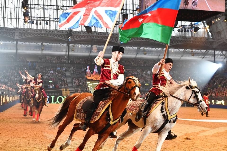 Карабахские скакуны выступили в Лондоне