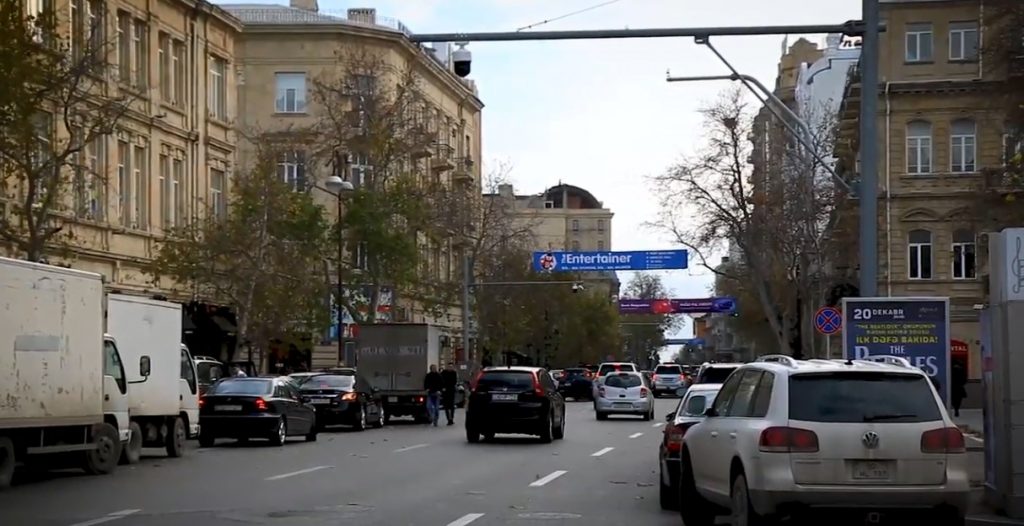 В Баку установлены камеры, штрафующие за незаконную парковку