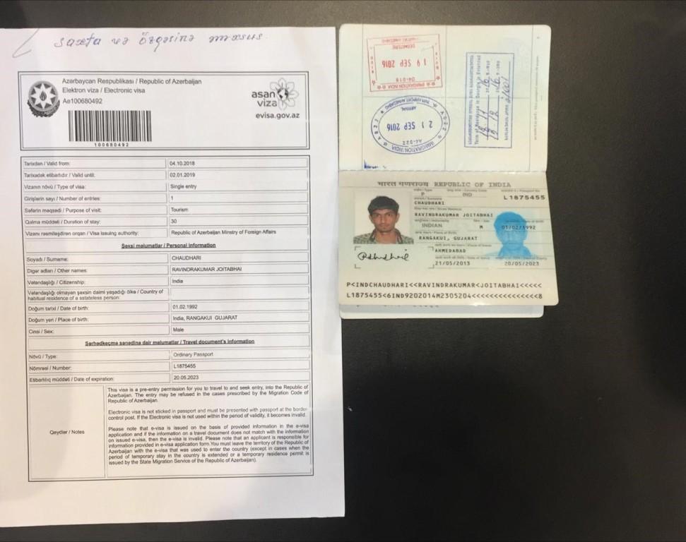 Иностранцы с фальшивыми документами рвутся в Азербайджан