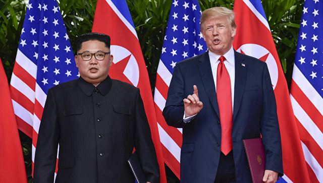 Трамп озвучил сроки грядущей встречи с Кимом