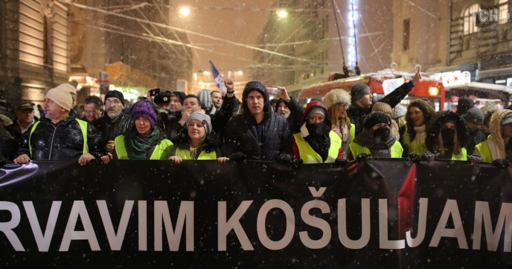"Желтые жилеты" уже в Сербии