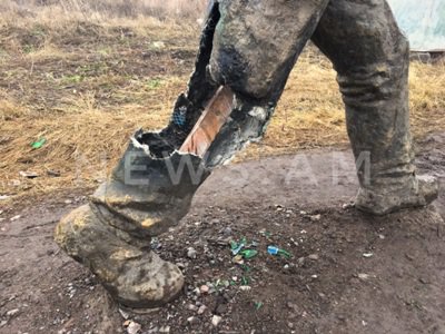 Пашинян "лишился ноги"