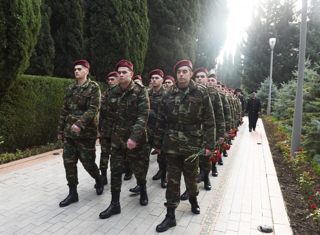 Личный состав Службы госбезопасности почтил память Гейдара Алиева