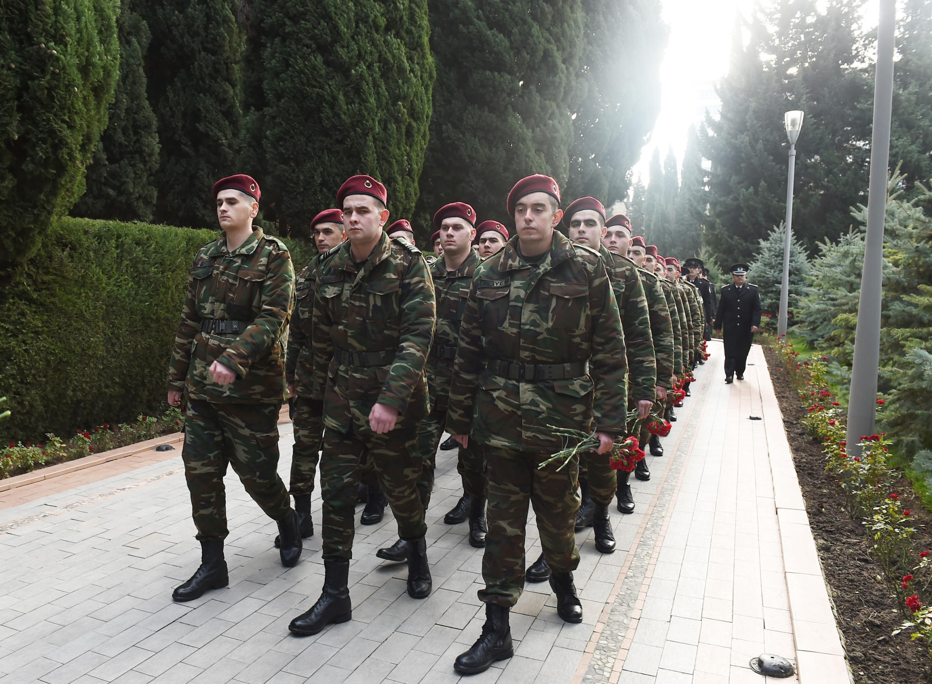 Личный состав Службы госбезопасности почтил память Гейдара Алиева