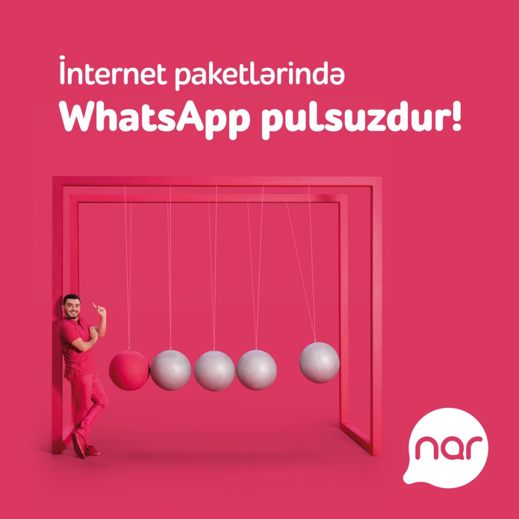 Абоненты Nar пользуются WhatsApp бесплатно