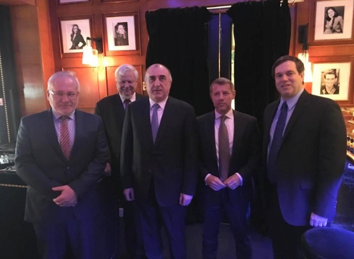 Эльмар Мамедъяров встретился с сопредседателями МГ ОБСЕ