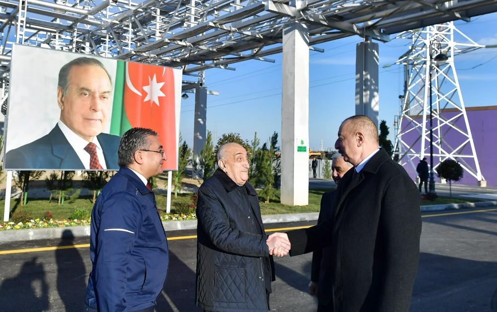 Ильхам Алиев ввел в строй карбамидный завод в Сумгайыте