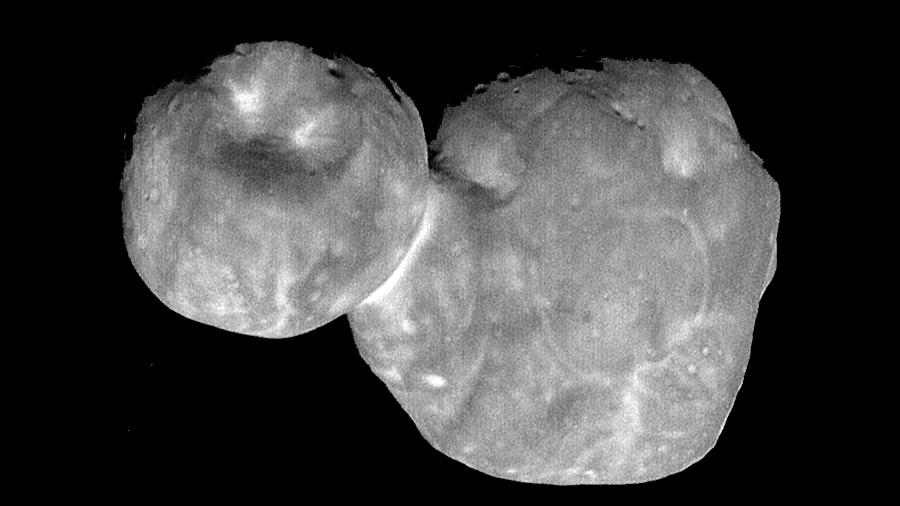 NASA обнародовала самое четкое фото астероида Ультима Туле