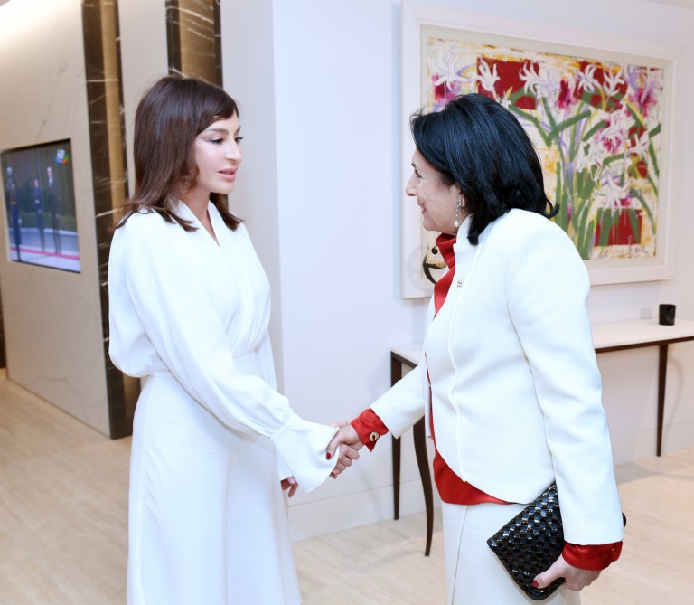 Мехрибан Алиева приняла Саломе Зурабишвили
