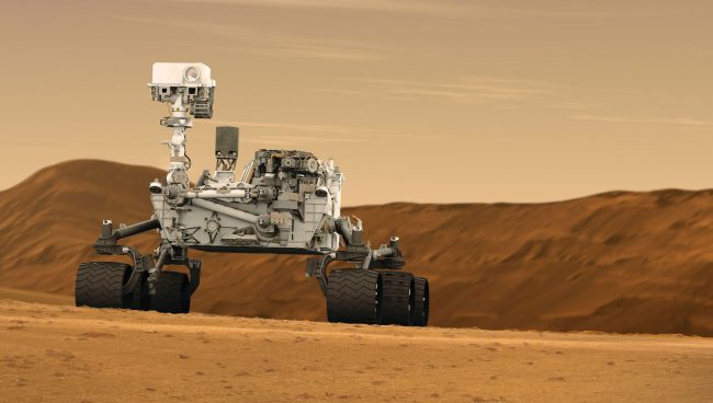 NASA опубликовало панораму Марса, сделанную марсоходом Curiosity